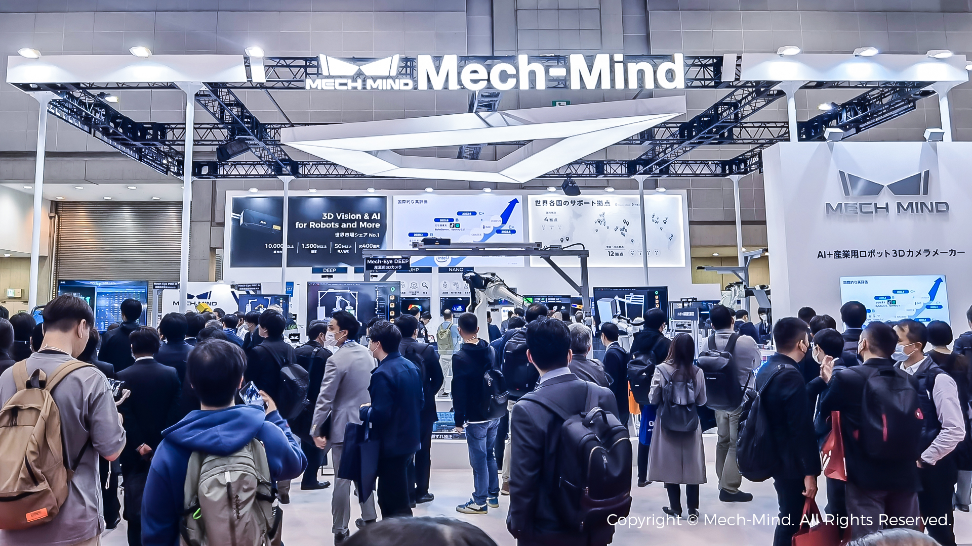 超大展位、超多应用、13位重量级合作伙伴，梅卡曼德高能闪耀东京国际机器人展iREX2023！