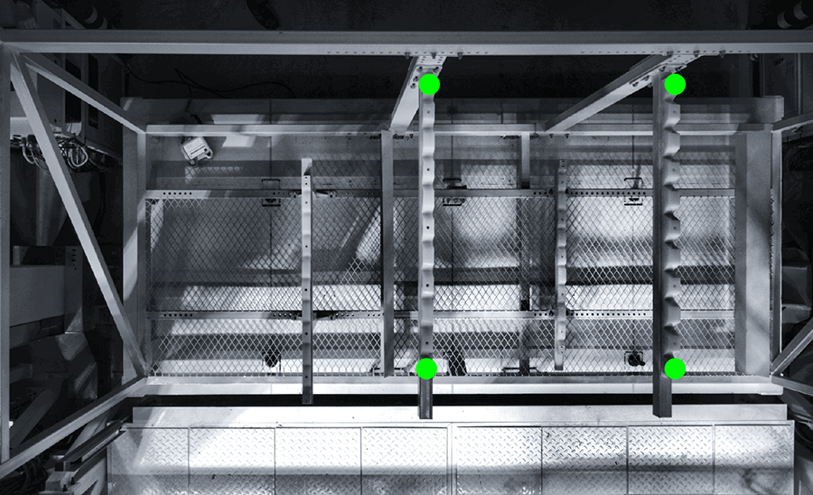 3D视觉引冲压件下料码筐 | 某大型汽车主机厂