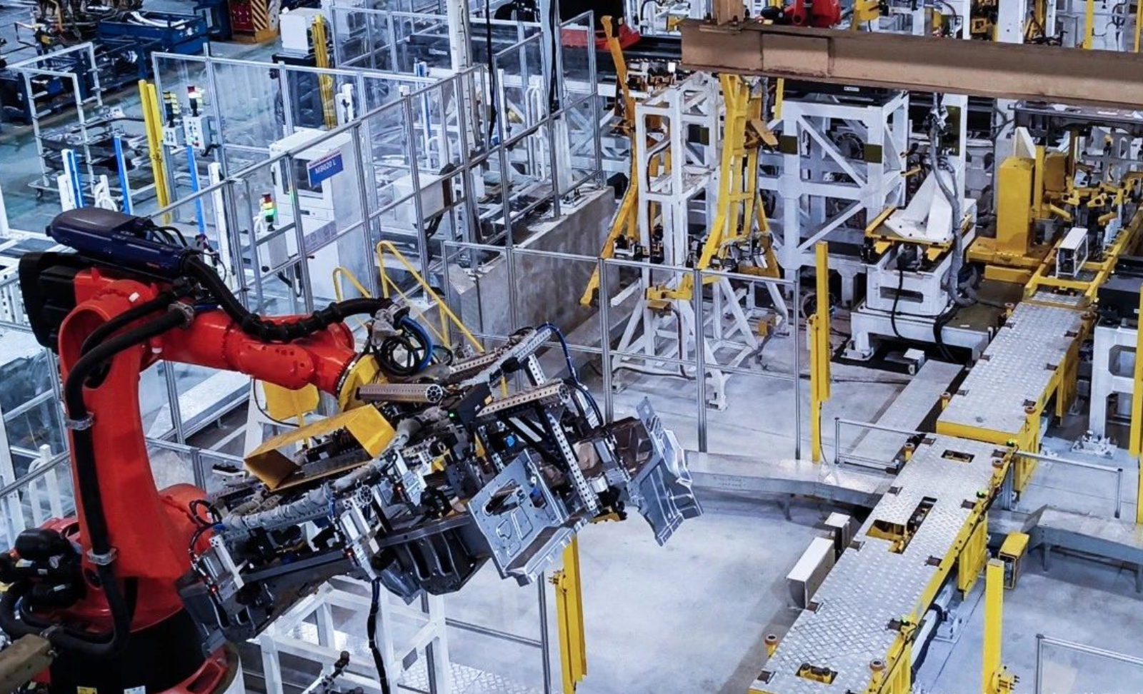 AI视觉引导侧围/顶盖抓取 | 某大型汽车主机厂