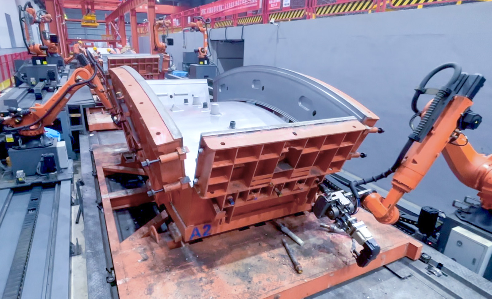 AI视觉引导模具螺栓高精度拧紧/拆卸 | 某大型工程机械集团