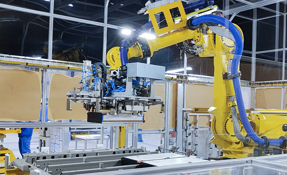 梅卡曼德“眼+脑”助力锂电池模组柔性上下料/装配，驱动产线智能化升级