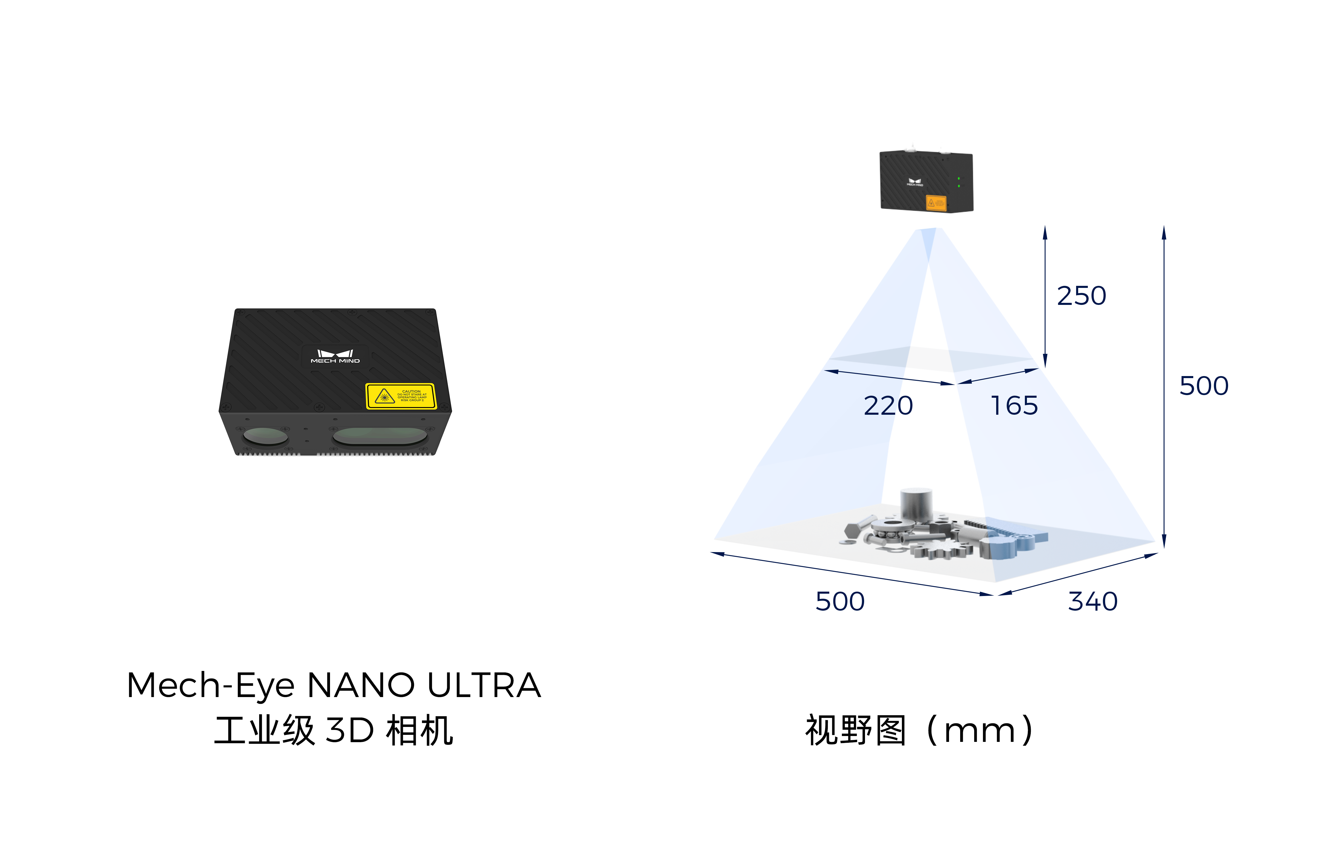 Mech-Eye NANO ULTRA 工业级3D相机