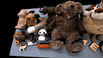 细节丰富的玩具