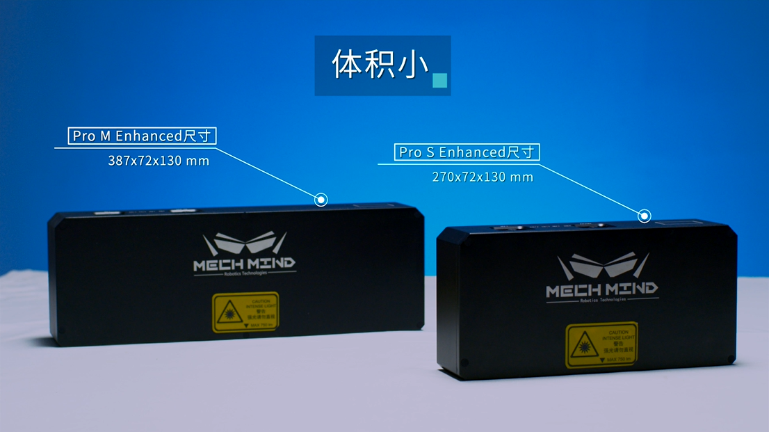 新升级Mech-Eye Pro Enhanced工业级3D相机——精度更高、体积更小、更强工业防护