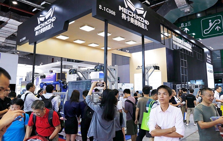 工博会现场|10大展台17个展示单元，梅卡曼德多项技术全场吸睛