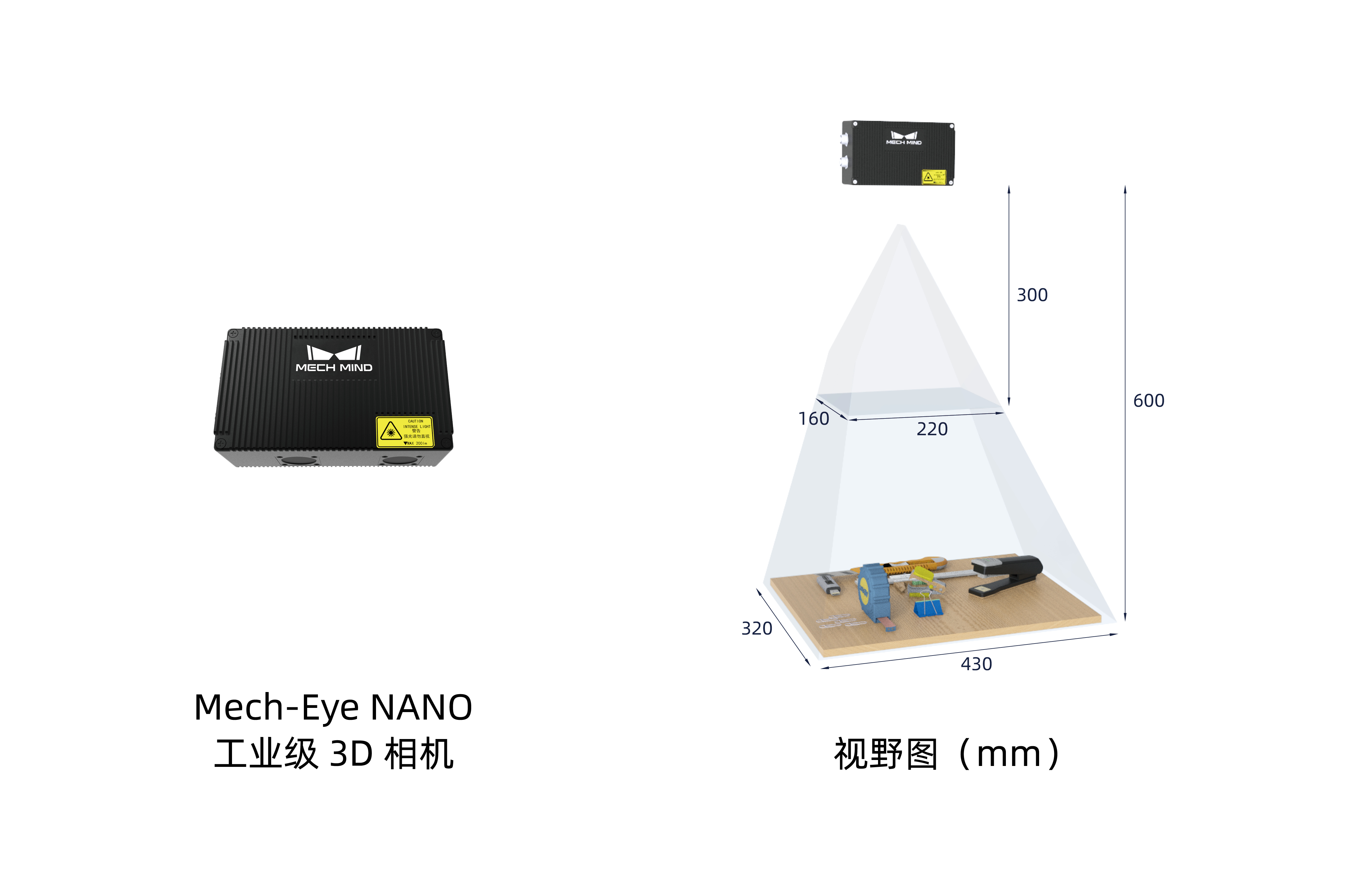 Mech-Eye NANO工业级3D相机