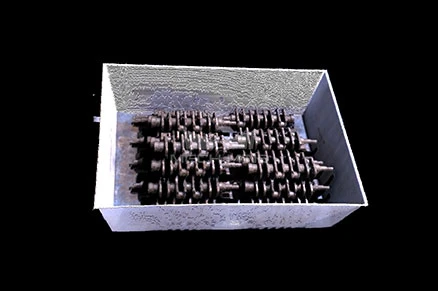 层层堆叠的曲轴