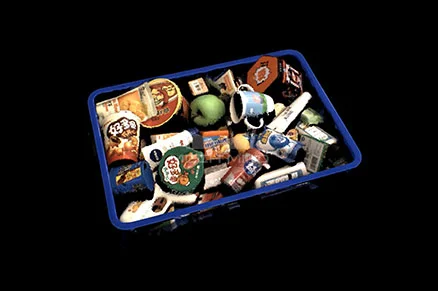 色彩丰富的货品