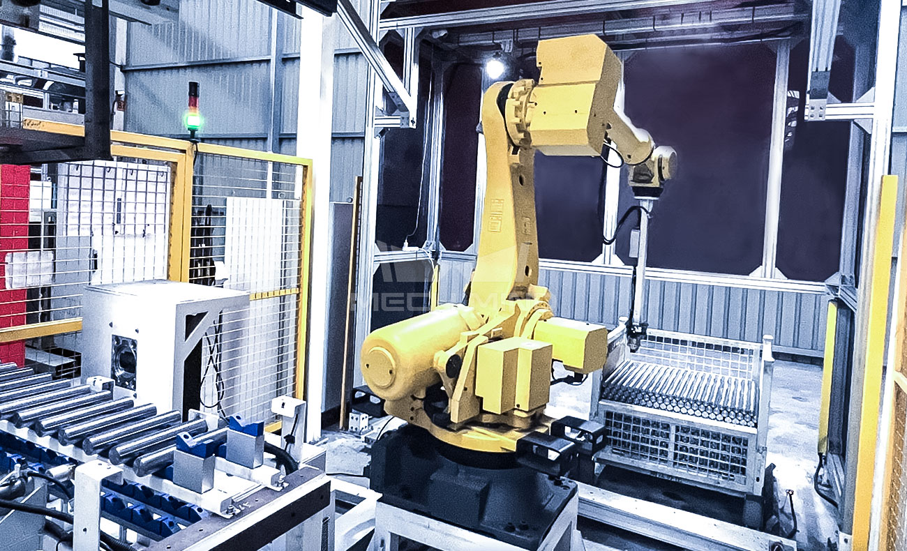 AI视觉引导轮轴钢棒上料 I 某大型工程机械厂