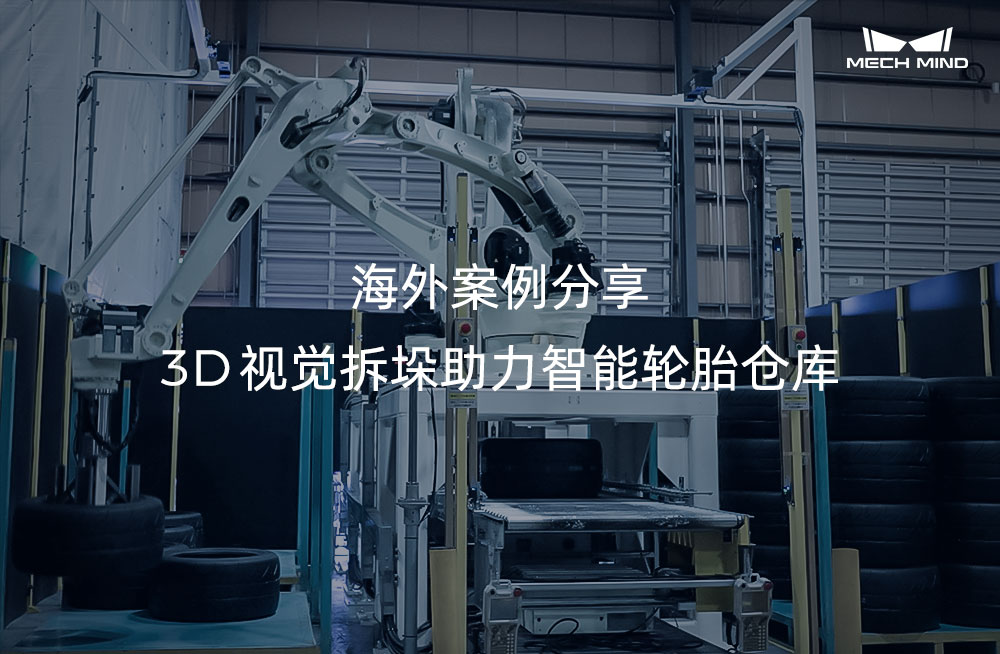 海外案例分享 | 3D视觉拆垛助力智能轮胎仓库