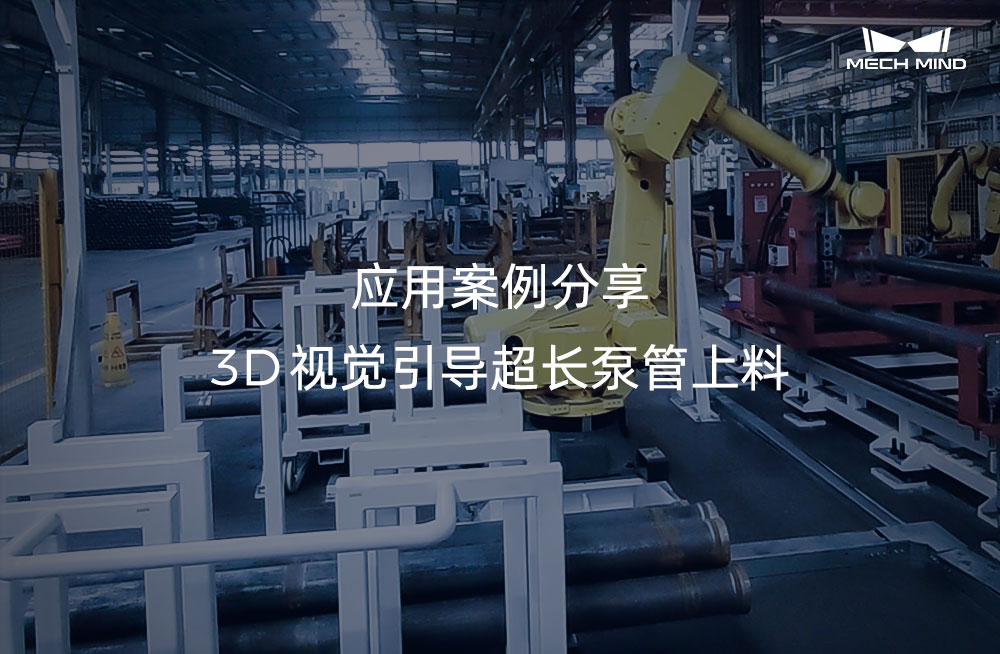 应用案例分享 | 3D视觉引导超长泵管上料