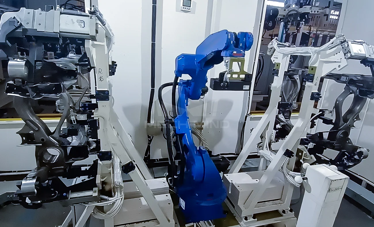 副车架在线测量 | 某大型汽车零部件厂